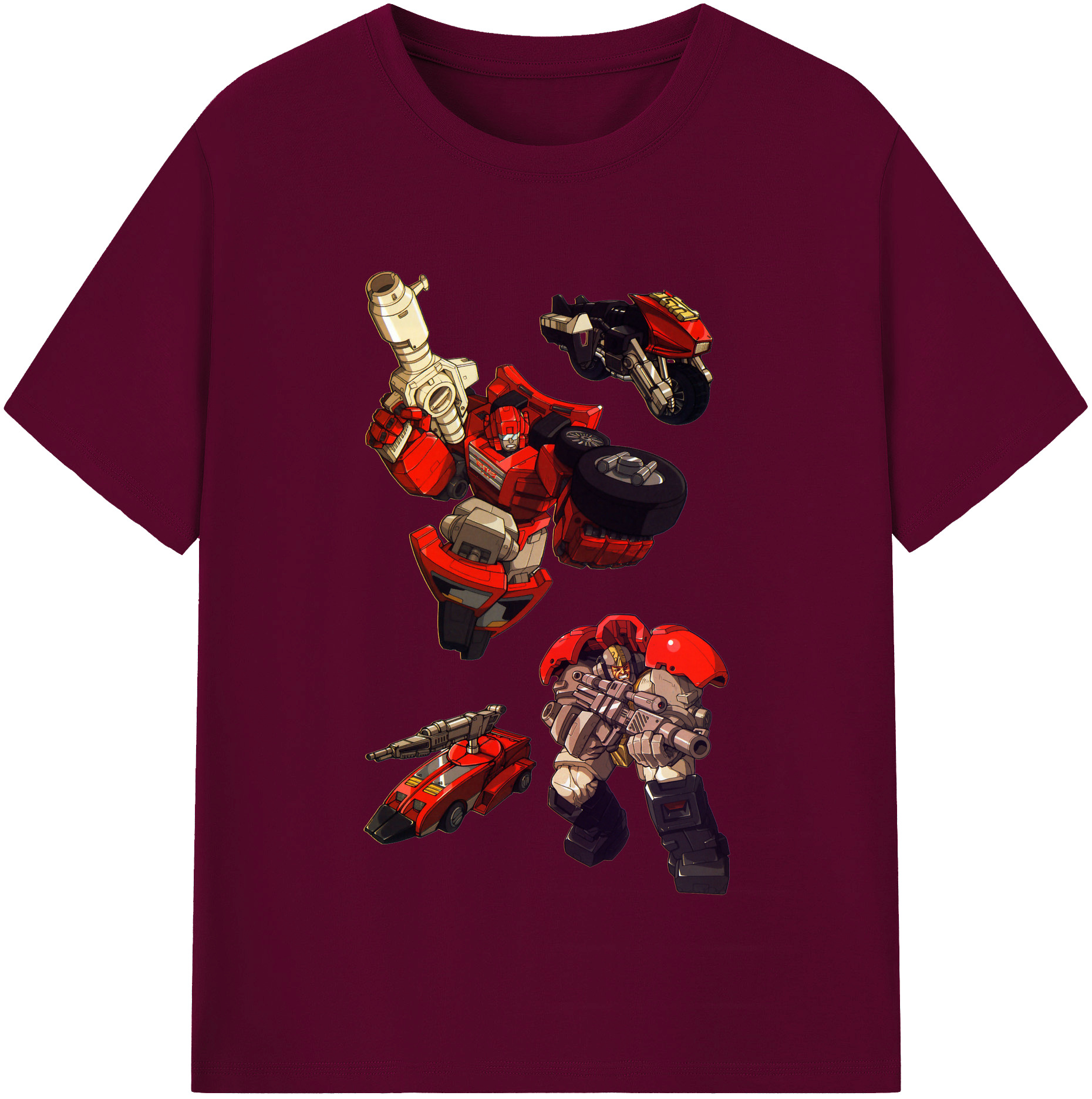 （画像用）  レディースカジュアルプリントTシャツ（綿100％）